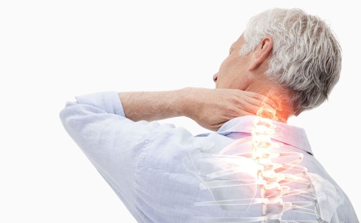 Was ist zervikale Osteochondrose 