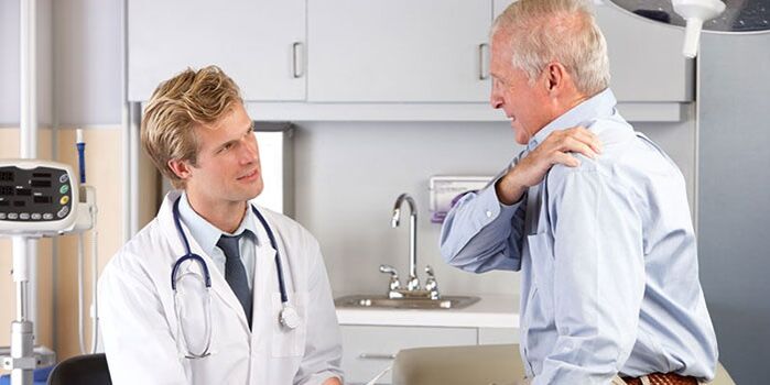 Schultergelenkschmerzen aufgrund von Arthrose